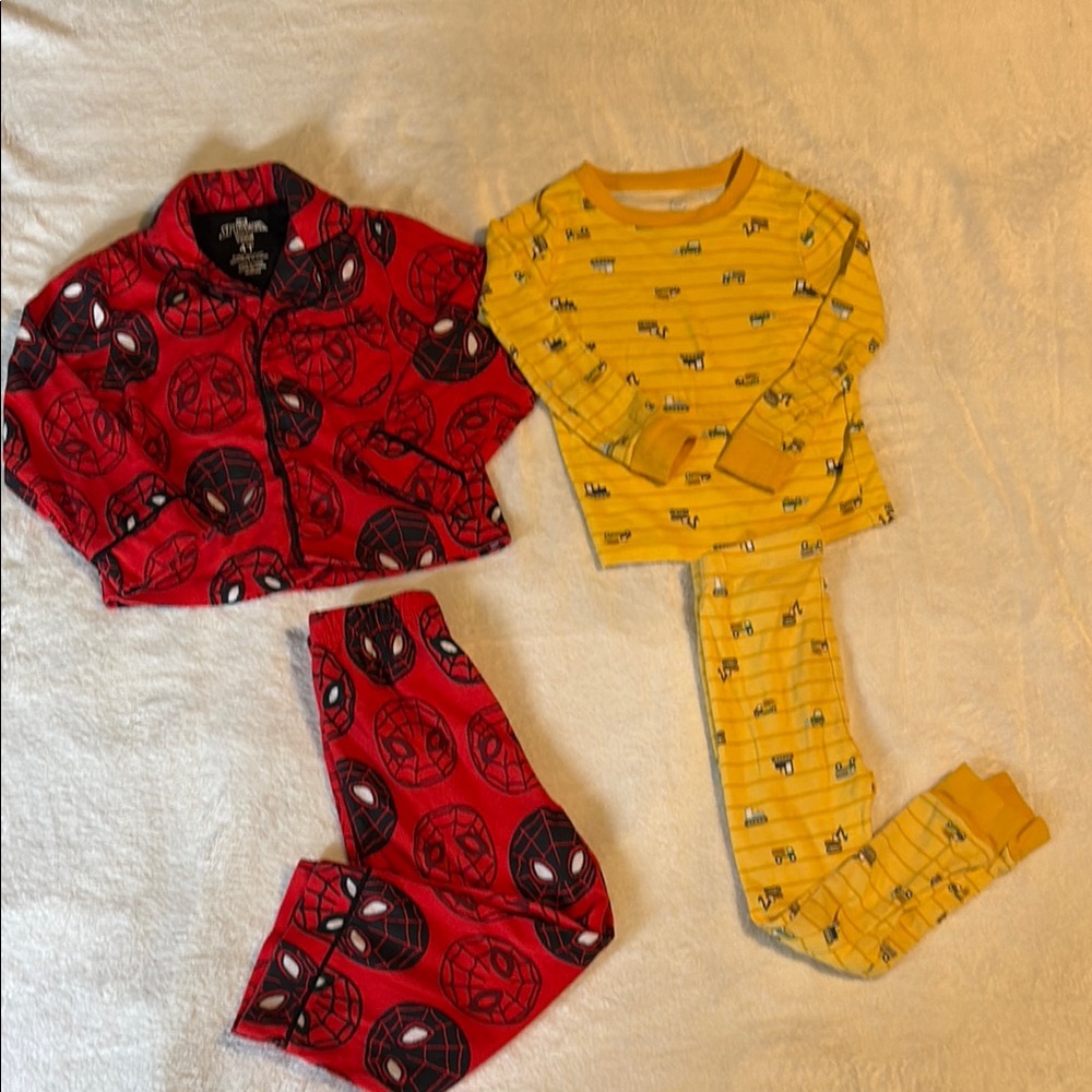 Kids Pajamas, 2 Sets Size 4T